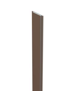 Osmo Nut-Abdeckleiste, Aluminium Grau 250 cm 