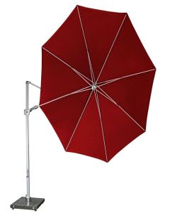 Knirps Sonnenschirm Pendelschirm 340 cm bordeaux