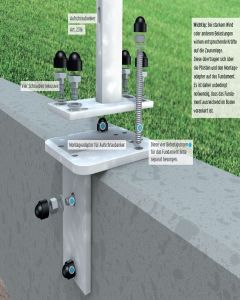 L-Stein Montageadapter 2007 Brügmann Traumgarten