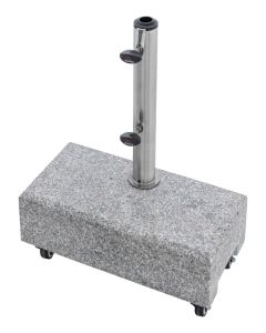 Doppler Active Granitsockel Balkon rollbar 25 KG