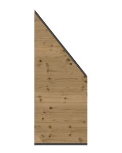 SYSTEM HOLZ Thermo Massiv Zaun-Anschluss-Set 91 x 184 auf 94 cm