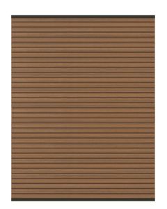 SYSTEM NEO WPC Platinum Zaunset teak-braun 178 x 184