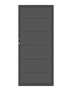 Traumgarten System Alu XL Einzeltor mit Standardrahmen 98 x 180 cm 