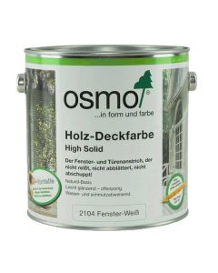 Osmo Holz-Deckfarbe 2104 Fenster-Weiß