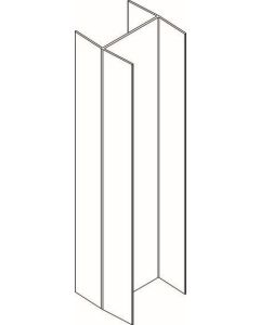 Osmo Alu-Fence Forsdal H-Verbindungsprofil 62 x 5 x 5 cm Aluminium, Anthrazit