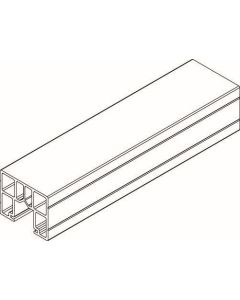 Osmo Alu-Fence Forsdal Abschlussprofil 190 x 5 x 4 cm Aluminium, Anthrazit