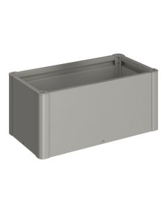 Biohort Pflanzbeet Belvedere Mini 102 x 53 cm Quarzgrau-Metallic 