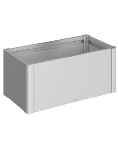 Biohort Pflanzbeet Belvedere Mini 102 x 53 cm Silber-Metallic 