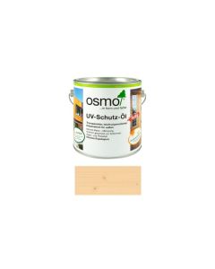 Osmo UV - Schutzöl - Fichte/Tanne halbmatt  424 mit einem Schutzlack 2,5 Liter 