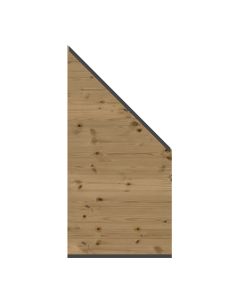 SYSTEM HOLZ Thermo Massiv Zaun-Anschluss-Set 91 x 184 auf 94 cm