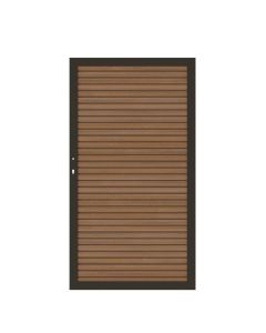 SYSTEM NEO WPC Platinum TOR teak-braun 98 x 180 cm